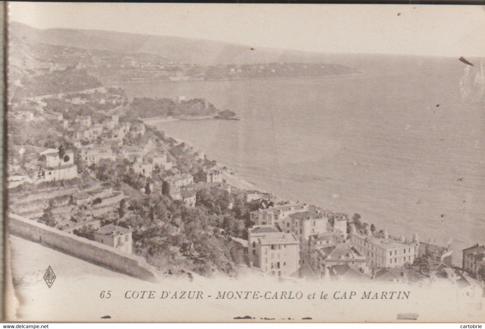 MONACO MONTE-CARLO - Album carnet de 20 cartes postales