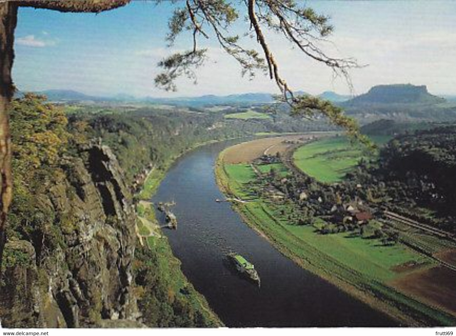 AK 073366 GERMANY - Blick Von Der Bastei über Kurort Rathen Zum Lilienstein - Bastei (sächs. Schweiz)