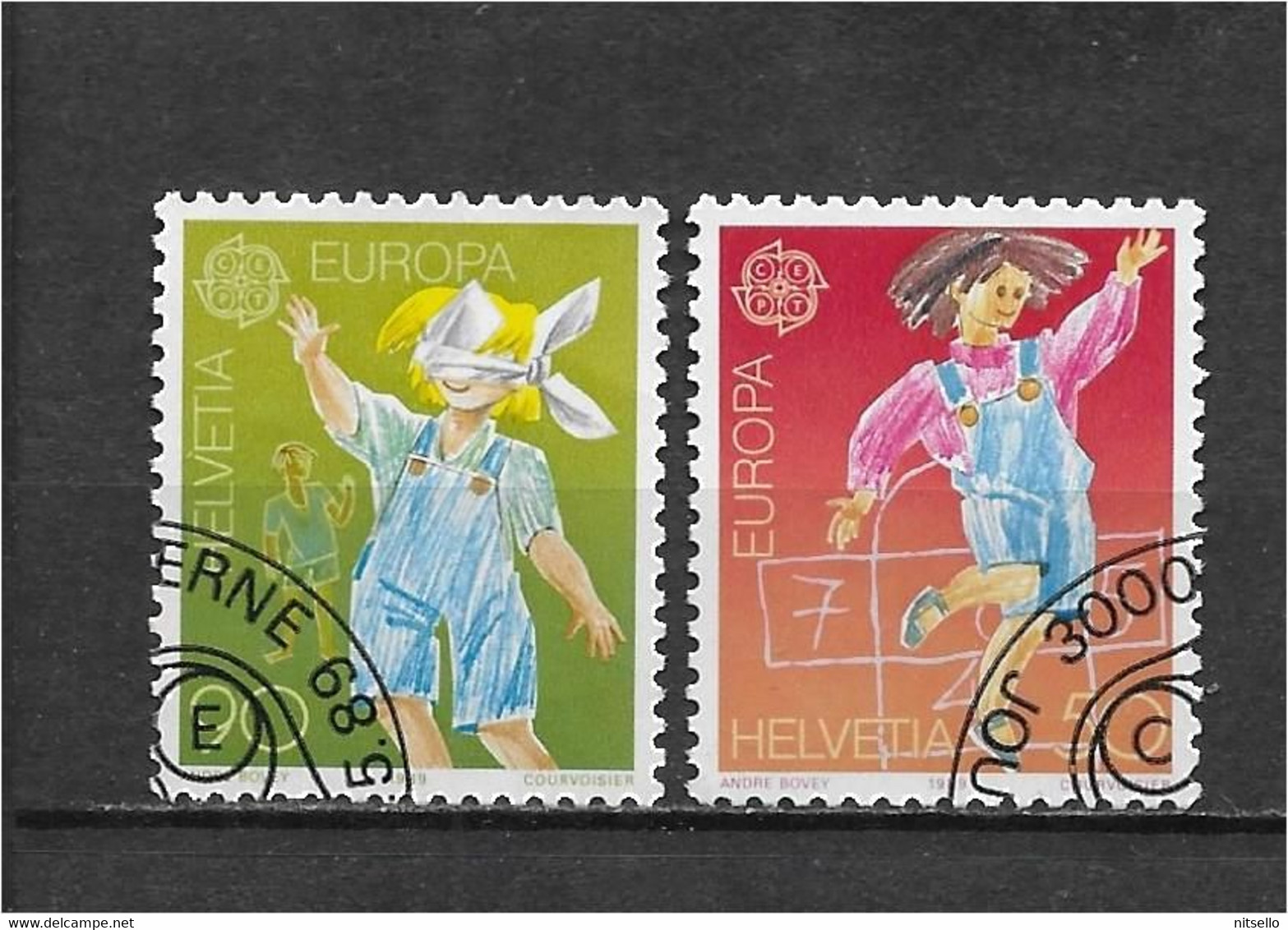 LOTE 1530A  ///  SUIZA   YVERT Nº: 1323/1324   ¡¡¡ OFERTA - LIQUIDATION - JE LIQUIDE !!! - Used Stamps