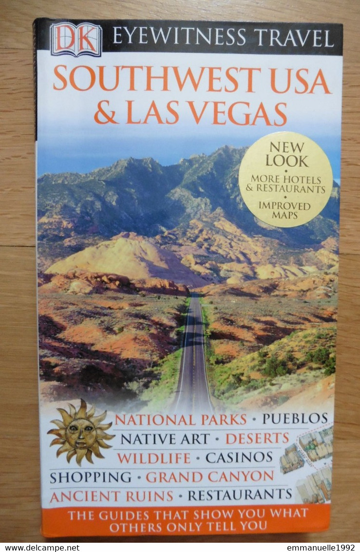 Guidebook Southwest USA & Las Vegas DK Eyewitness Travel 2008 edition 312 pages