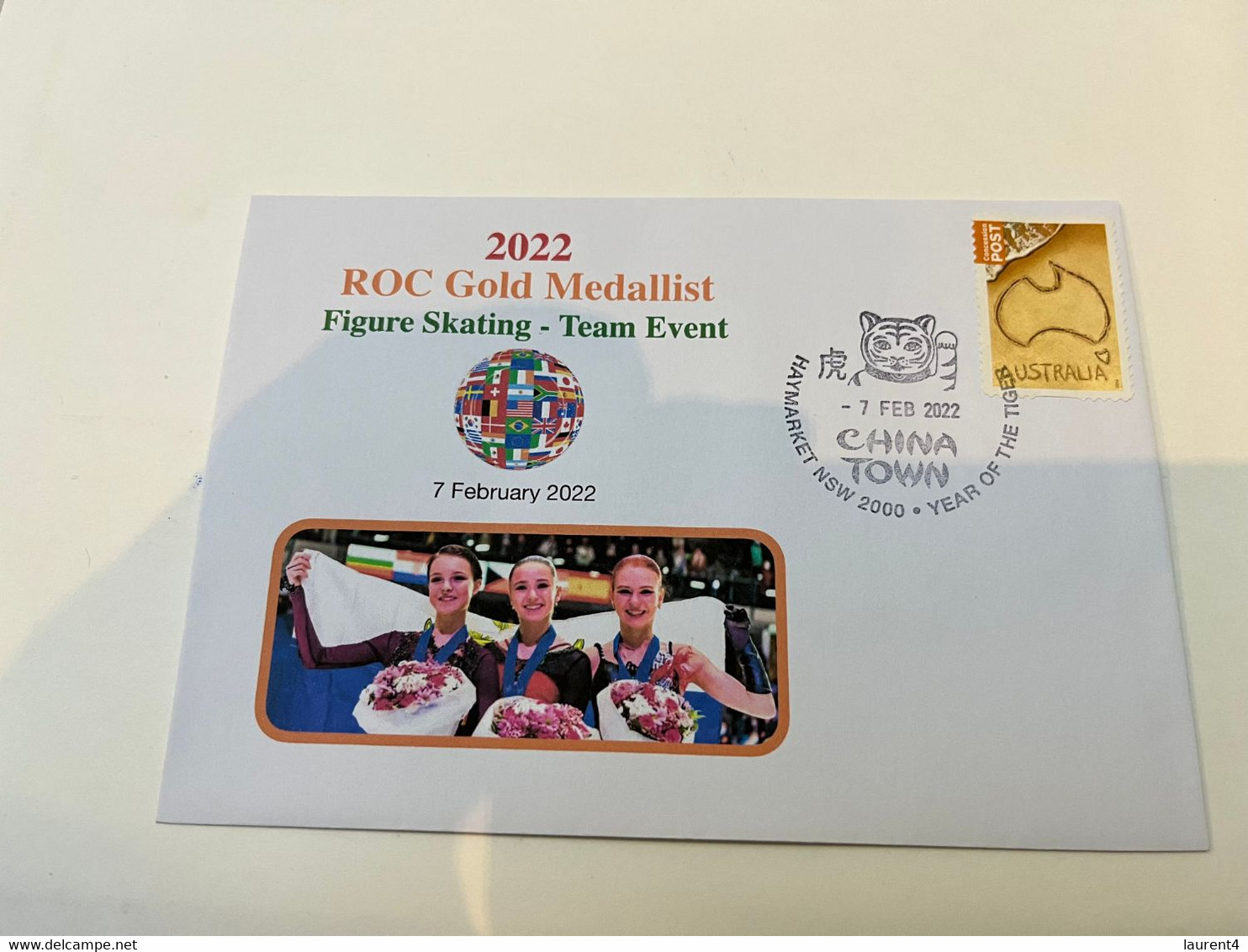 (2 G 48) China Beijing Winter Olympic Games 2022 - ROC Gold  - Figure Skating Team Event - Invierno 2022 : Pekín