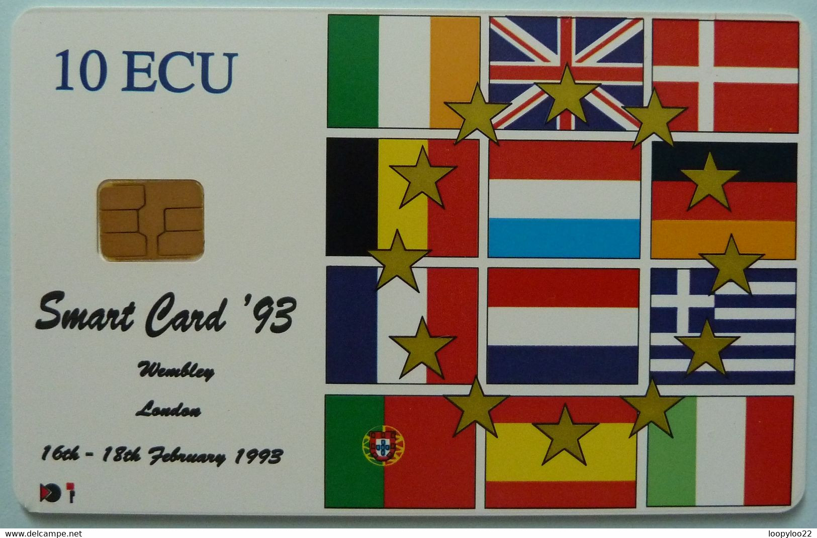 UK - Great Britain - BT - GPT - Siemens - UNIQA - Smart Card '93 - SMA003 - Demo - 10ECU - 1000ex - Mint - Emissions Entreprises