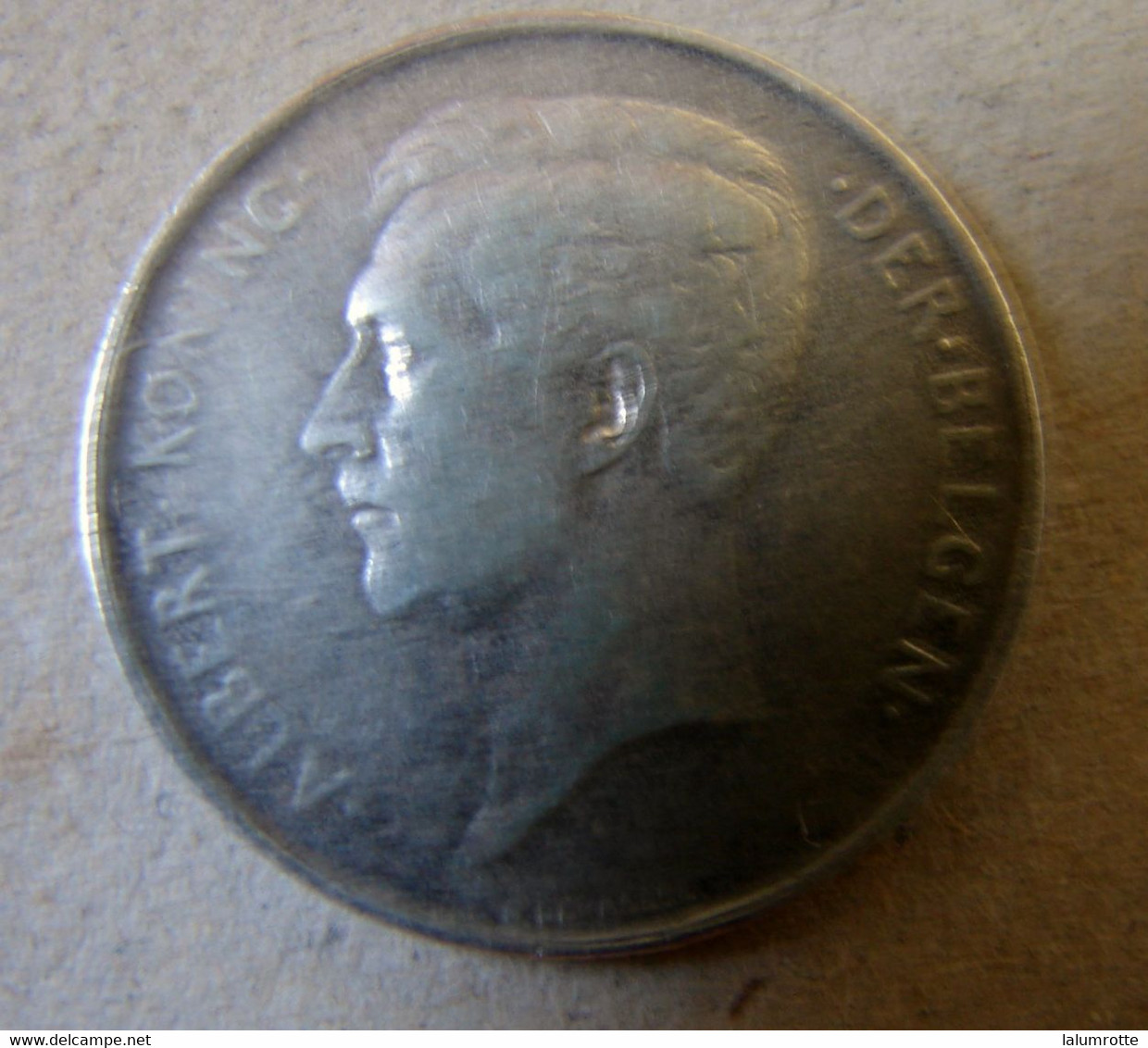 Monnaie. 83. Albert Ier. 1 Frank. 1912 Fl - 1 Franc