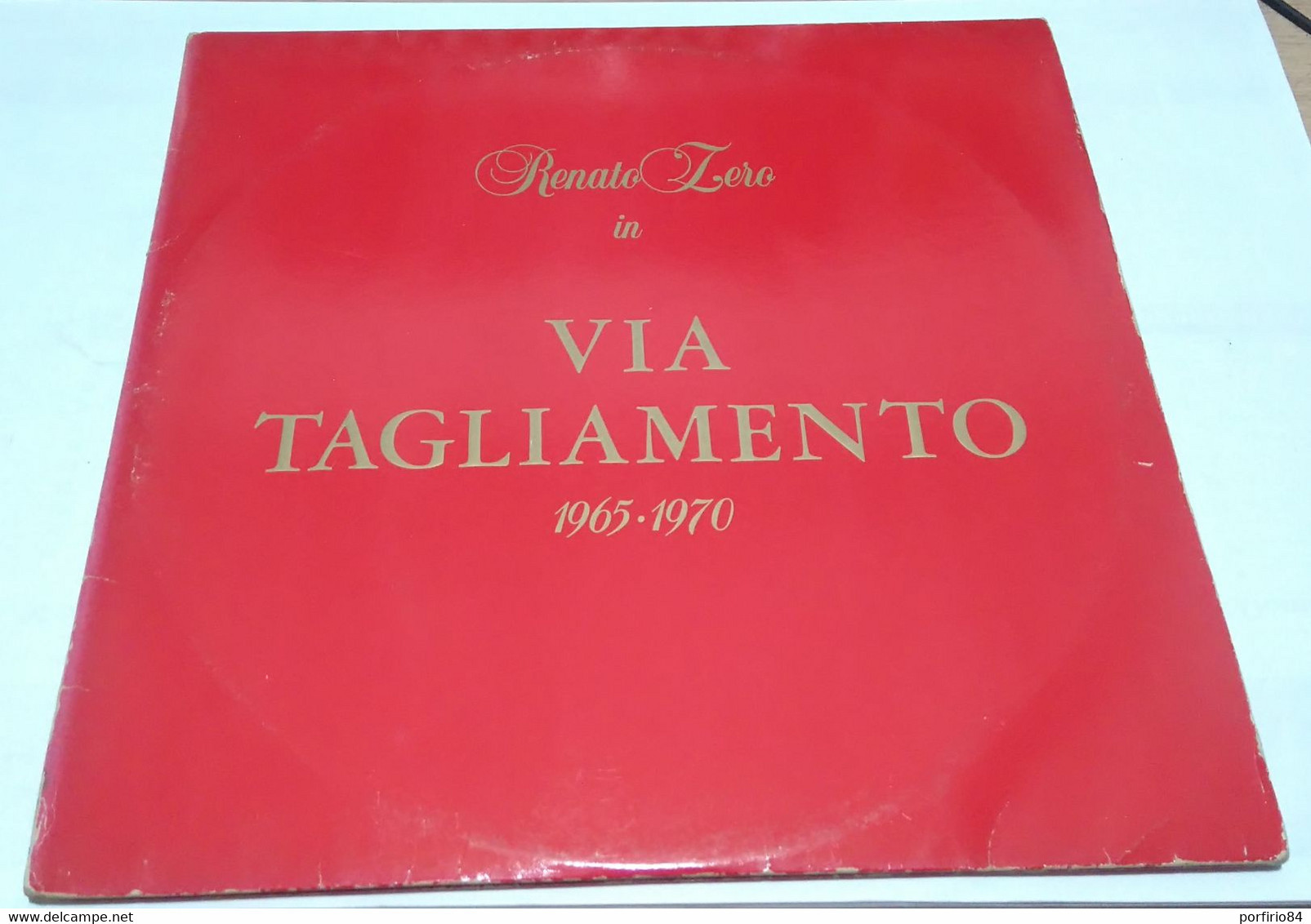 RENATO ZERO 2 LP VIA TAGLIAMENTO 1965 - 1970 ORIGINALE ANNO 1982 - Autres - Musique Italienne