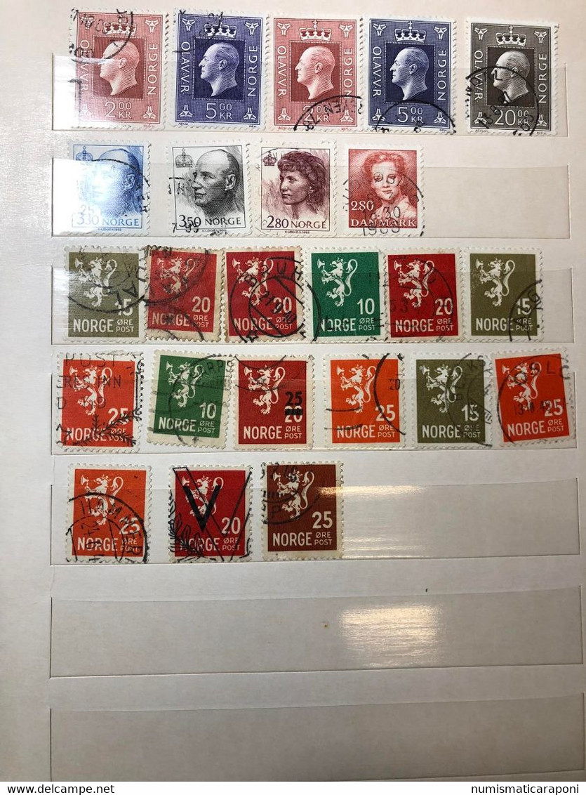 Norvegia Albumino Con Oltre 250 Francobolli ( 967 72 ) - Collections