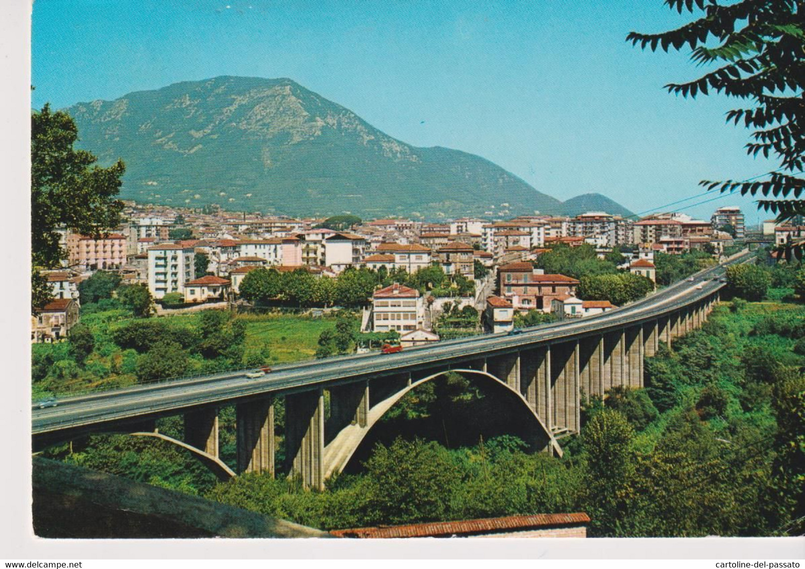 CAVA DEI TIRRENI  PANORAMA CON AUTOSTRADA  VG - Cava De' Tirreni