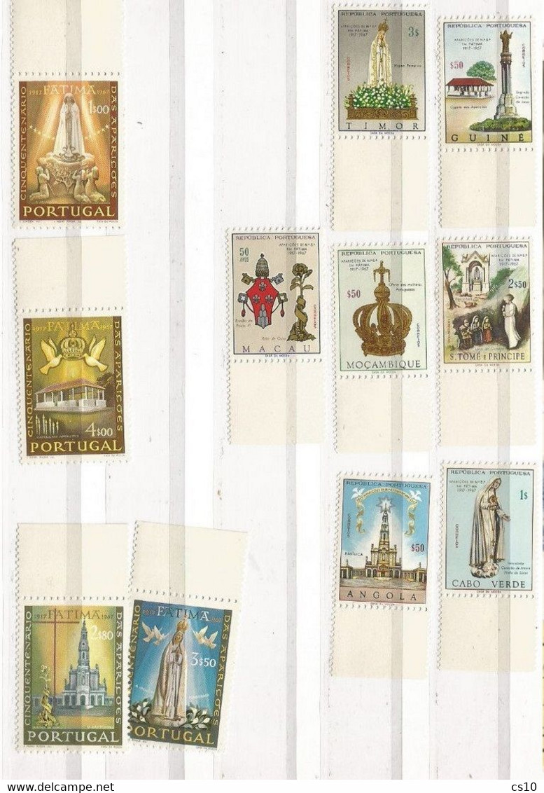 Portugal Fatima 1967 Issue ** MNH - Otros & Sin Clasificación