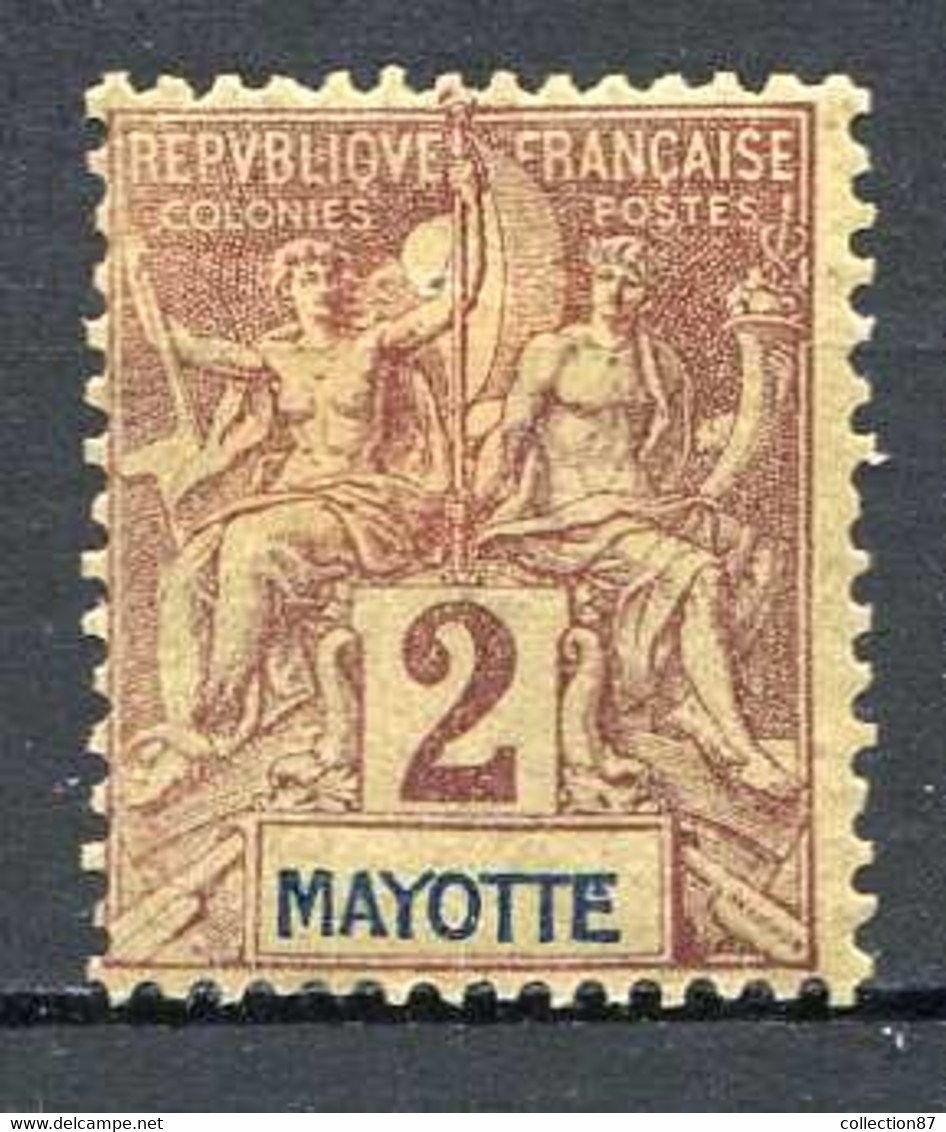 MAYOTTE < N° 2  ⭐ Neuf Ch - MH ⭐ - Unused Stamps