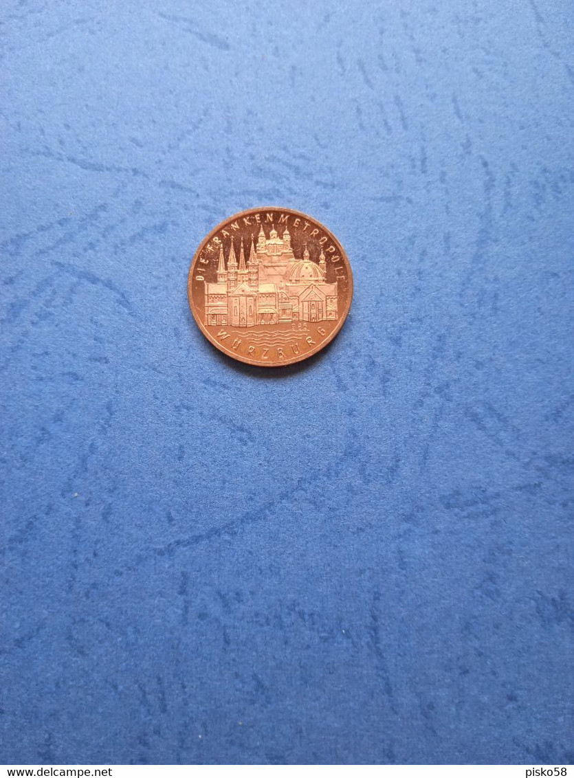Wurzburg-die Franzenmetropole- - Souvenirmunten (elongated Coins)