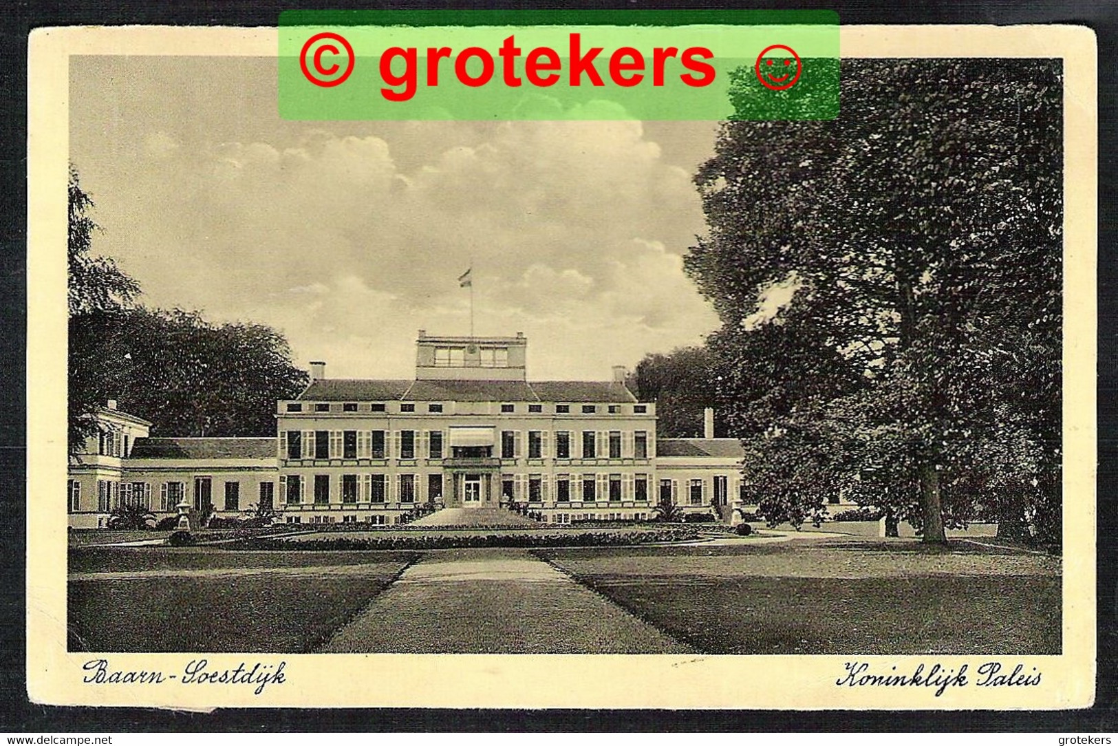 SOESTDIJK Koninklijk Paleis 1934 - Soestdijk