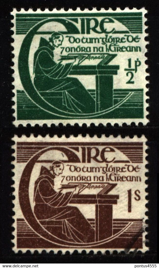 Ireland 1944 Mi 93-94 Michael O'Clery MNH - Unused Stamps