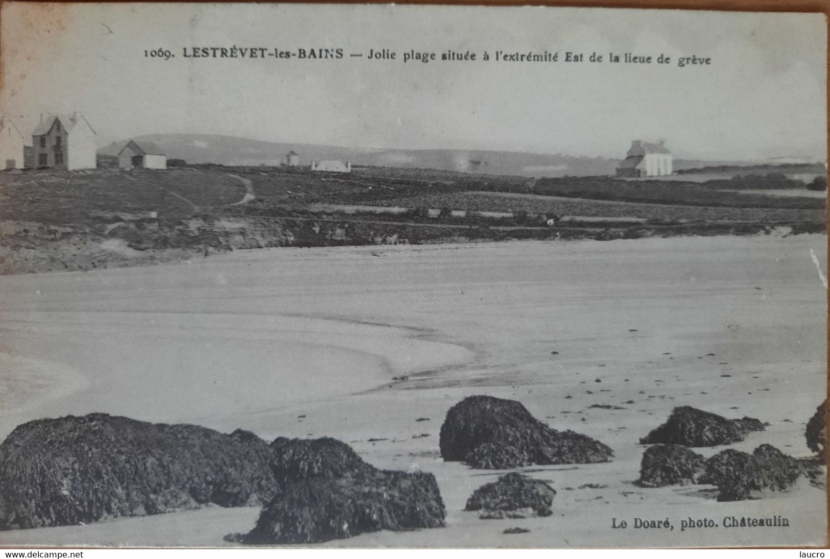 Plomodiern.Lestrevet Les Bains.jolie Plage.édition Le Doaré - Plomodiern