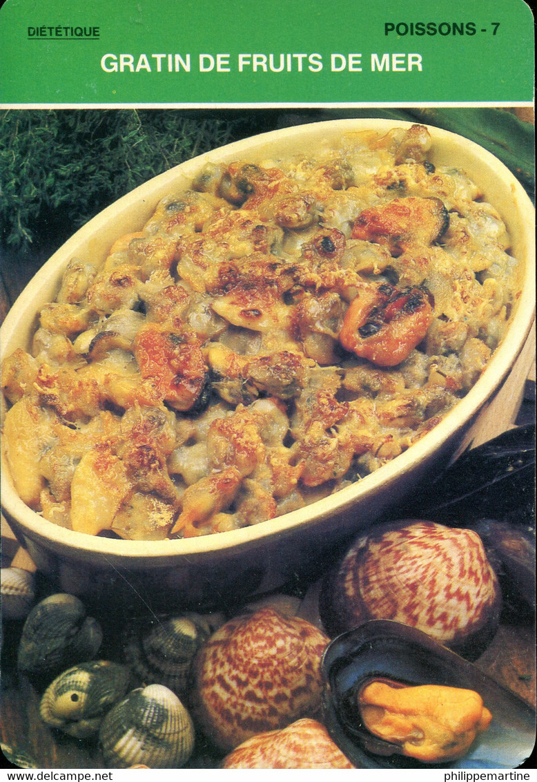 Gratin De Fruits De Mer (moules - Coques - Amandes...) - Küche & Rezepte