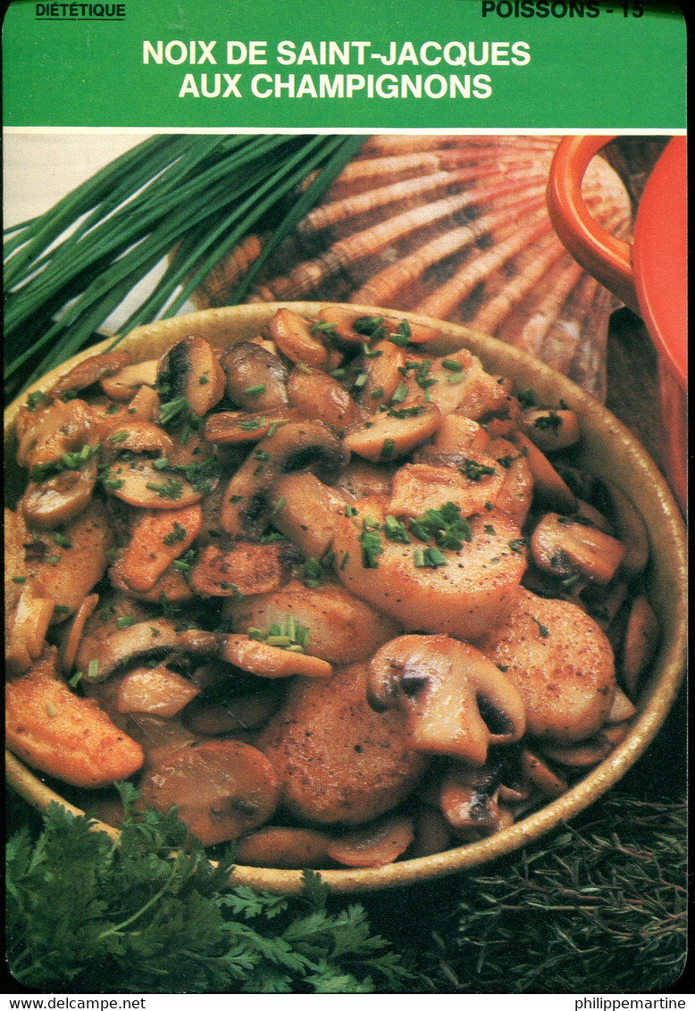 Noix De Saint Jacques Aux Champignons - Recettes De Cuisine