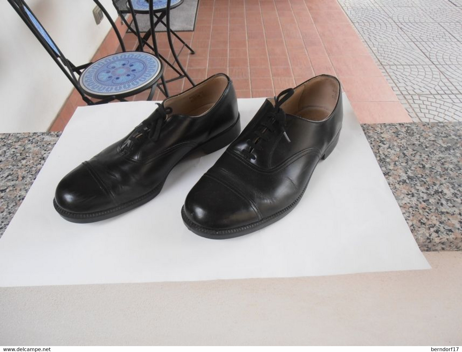 Equipment ROYAL NAVY BLACK SERVICE MEN SHOES 8L SIZE 41