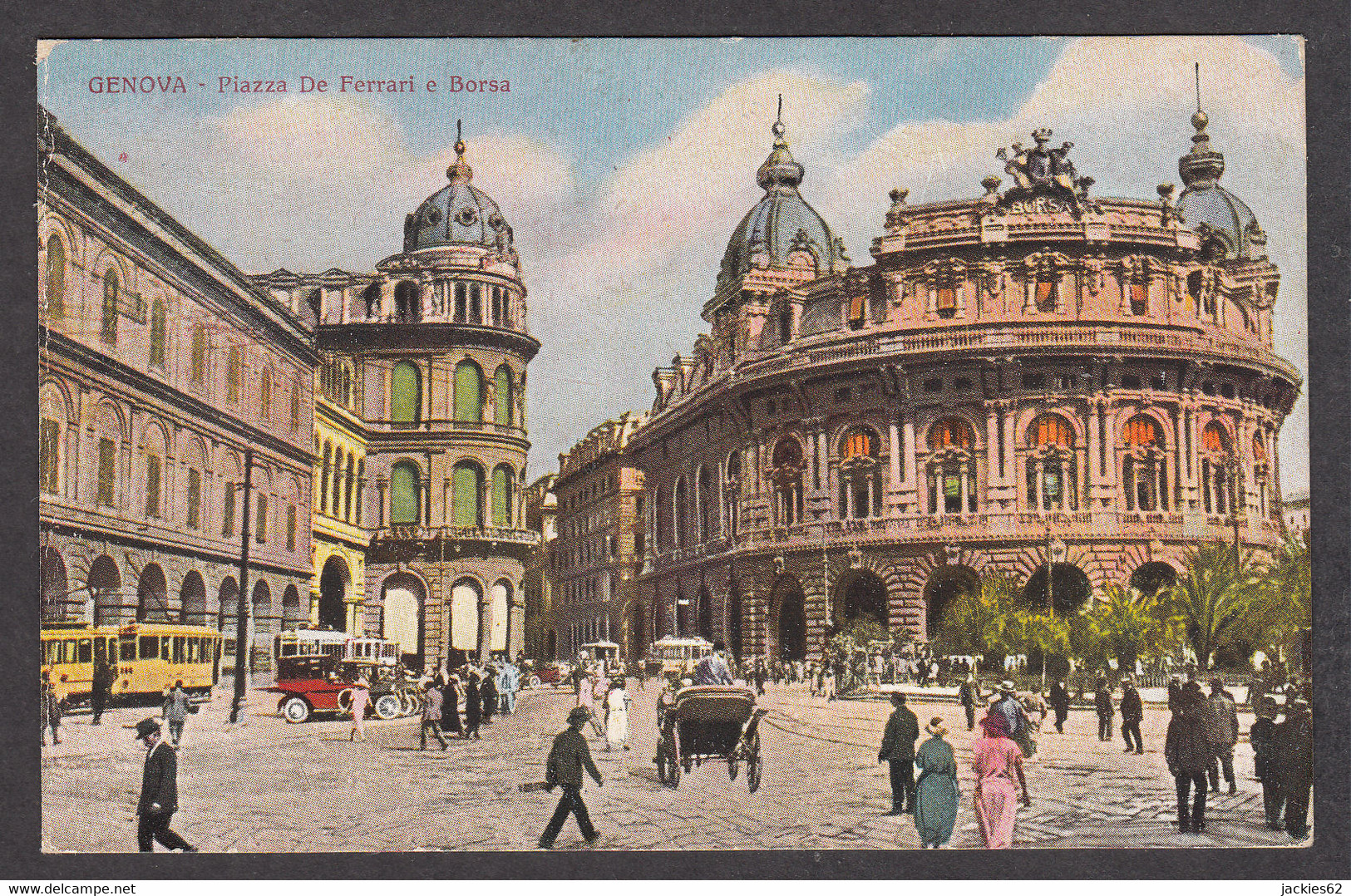 070644/ GENOVA, Piazza De Ferrari E Borsa - Genova (Genoa)