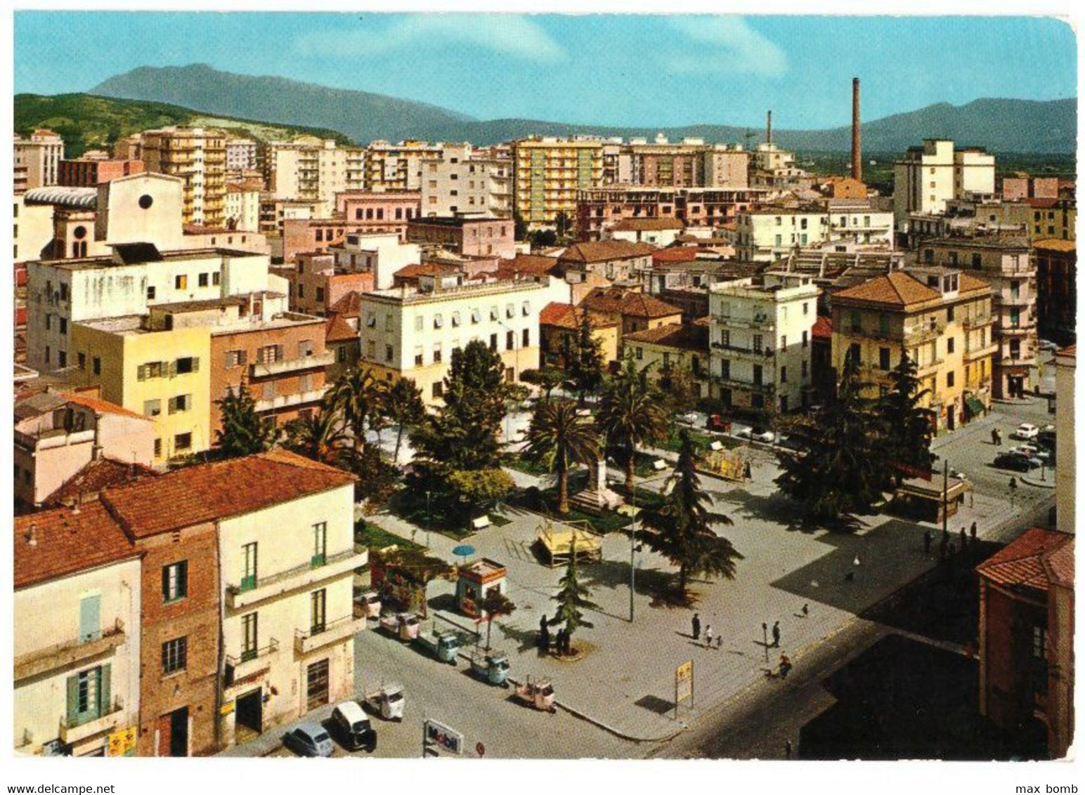 1974 BATTIPAGLIA  3  PIAZZA CONFORTI   SALERNO - Battipaglia