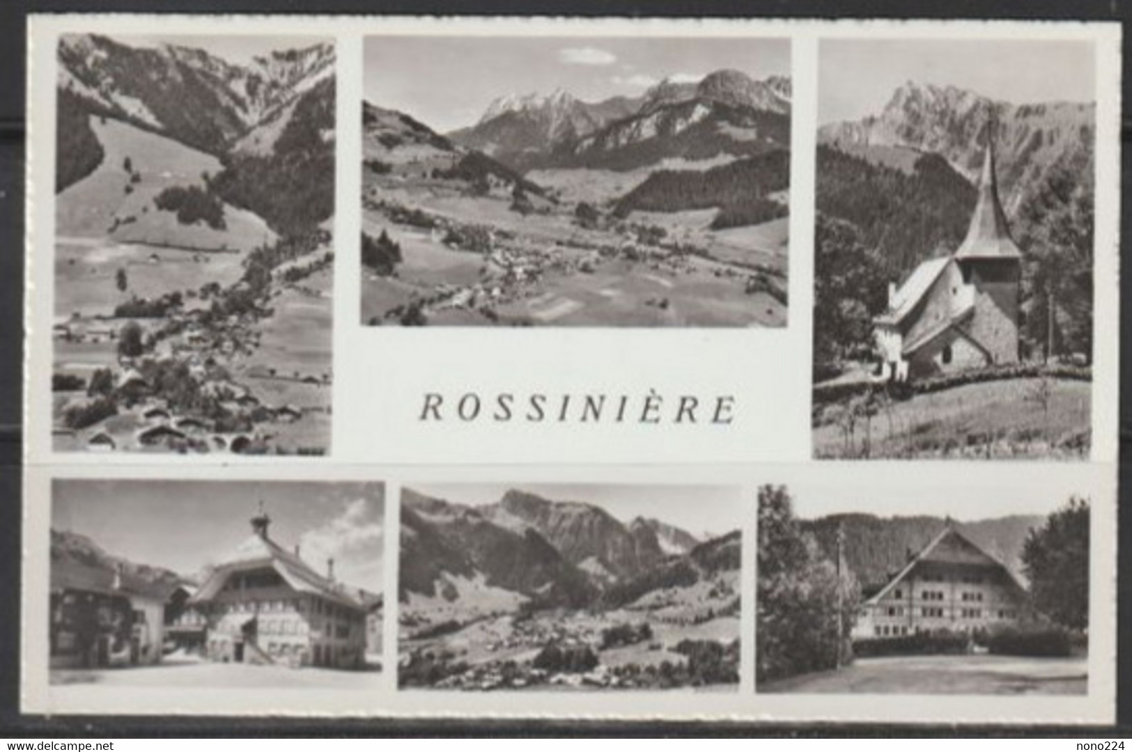 Carte P ( Rossinière ) - Rossinière