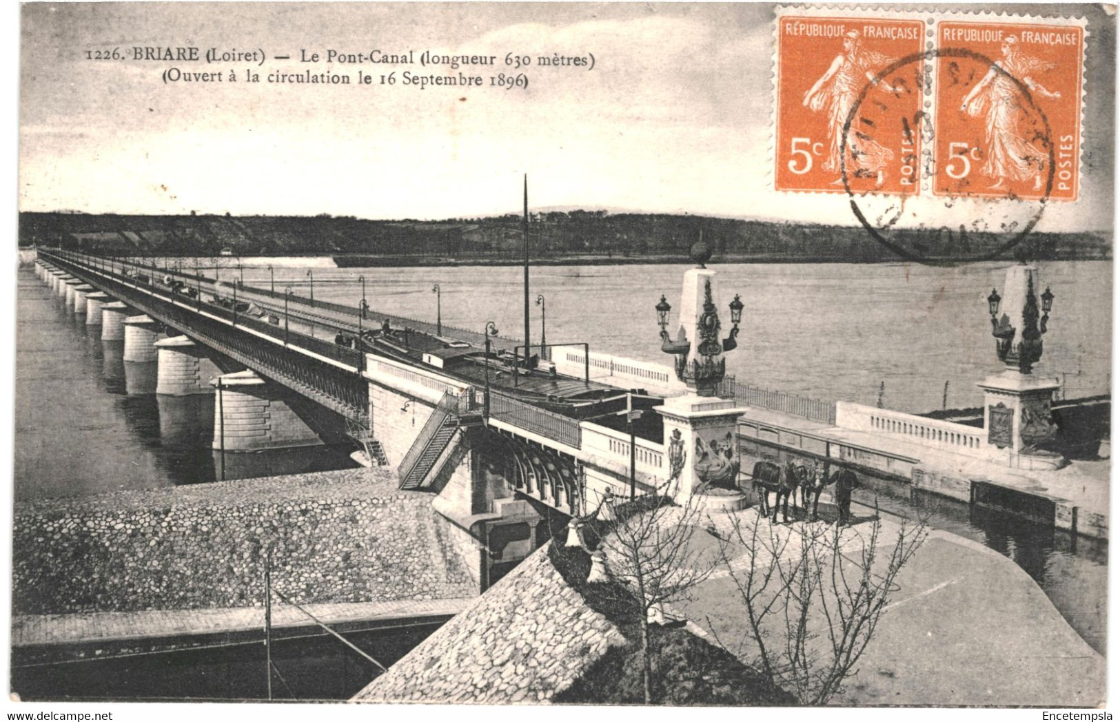 CPA-Carte Postale  France Briare  Pont Canal   VM54193 - Briare