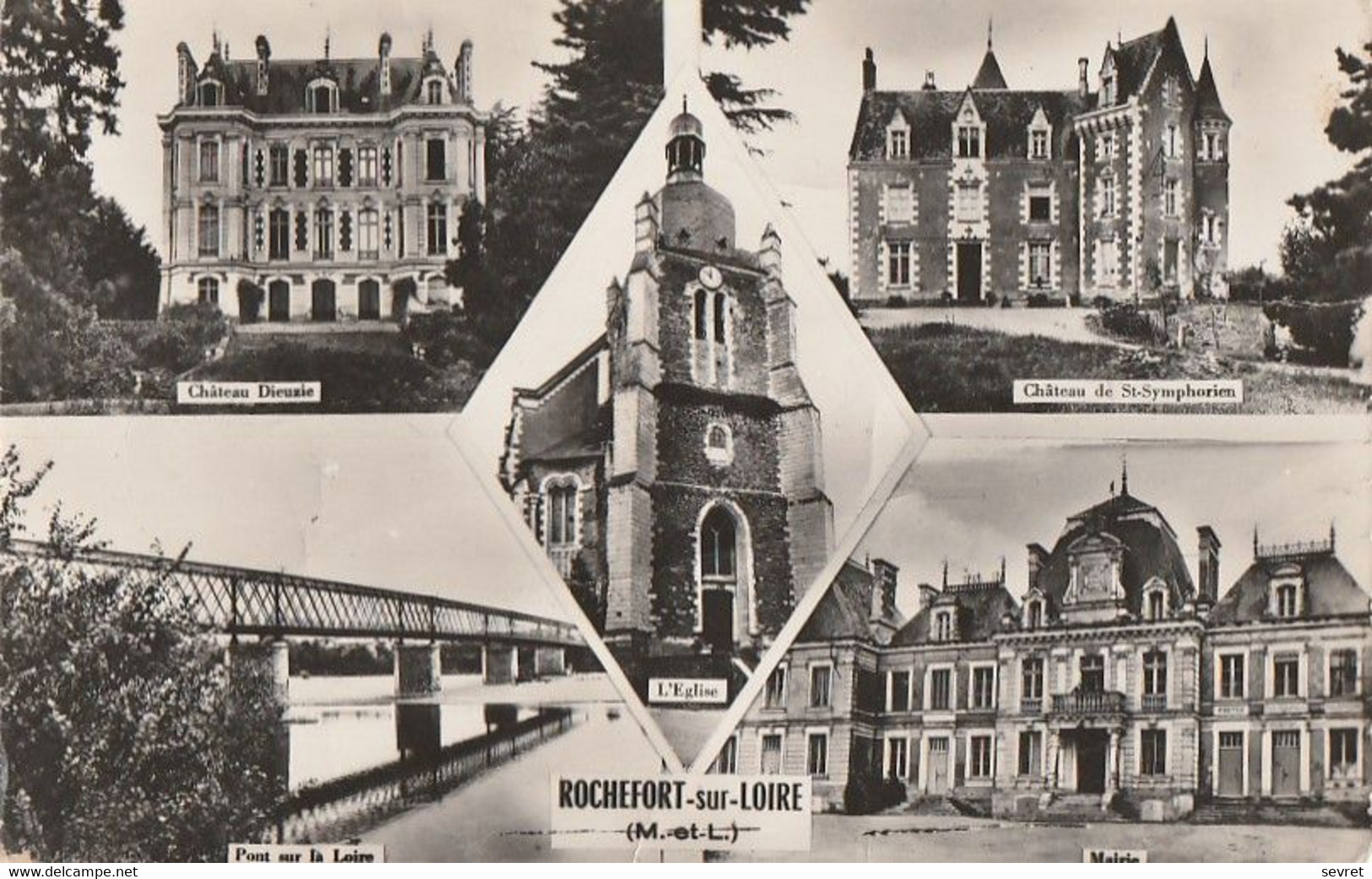 ROCHEFORT SUR LOIRE. - Multivues. CPSM - Other & Unclassified