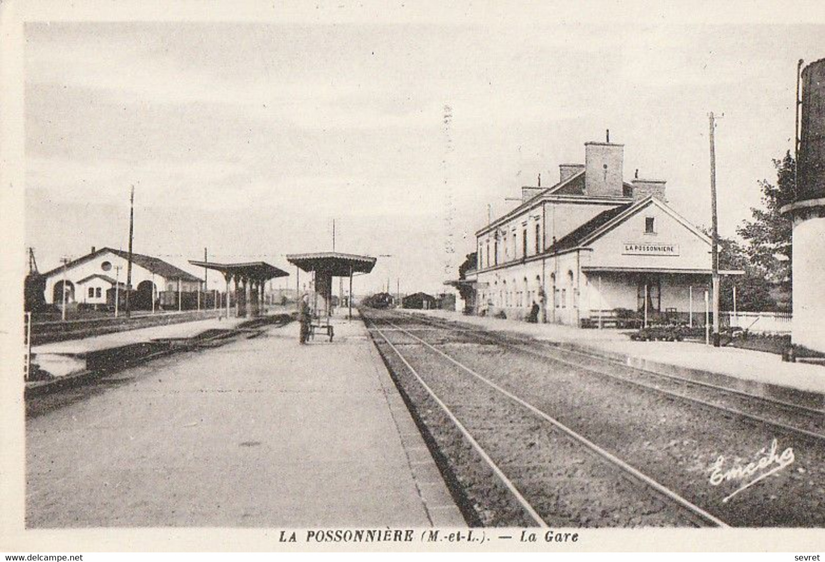 LA POSSONNIERE. - La Gare - Other & Unclassified