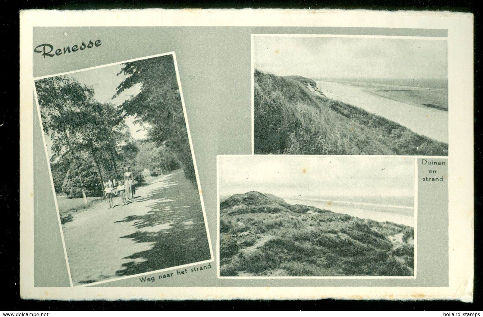 ANSICHTKAART * ZEELAND * RENESSE * 3-LUIK  *  (3944p) - Renesse