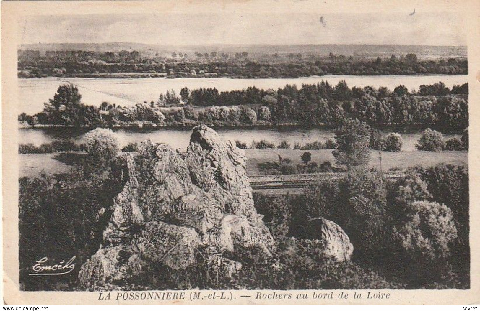 LA POSSONNIERE. - Rochers Au Bord De La Loire - Andere & Zonder Classificatie