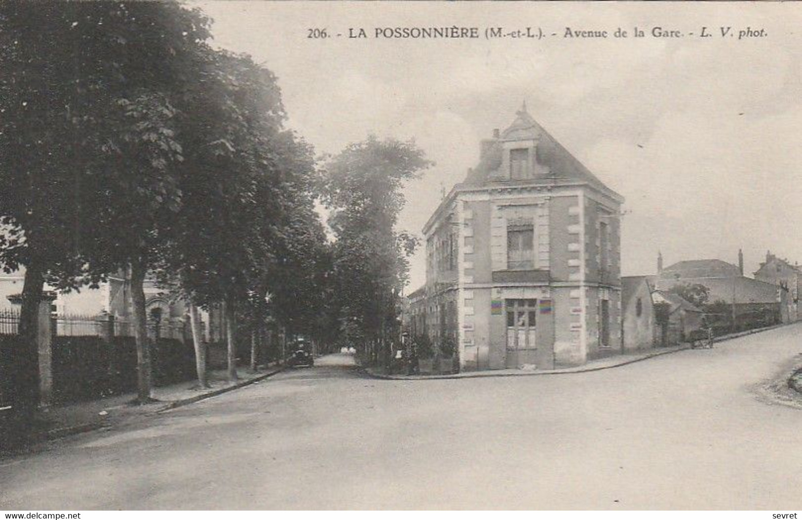 LA POSSONNIERE. - Avenue De La Gare - Other & Unclassified