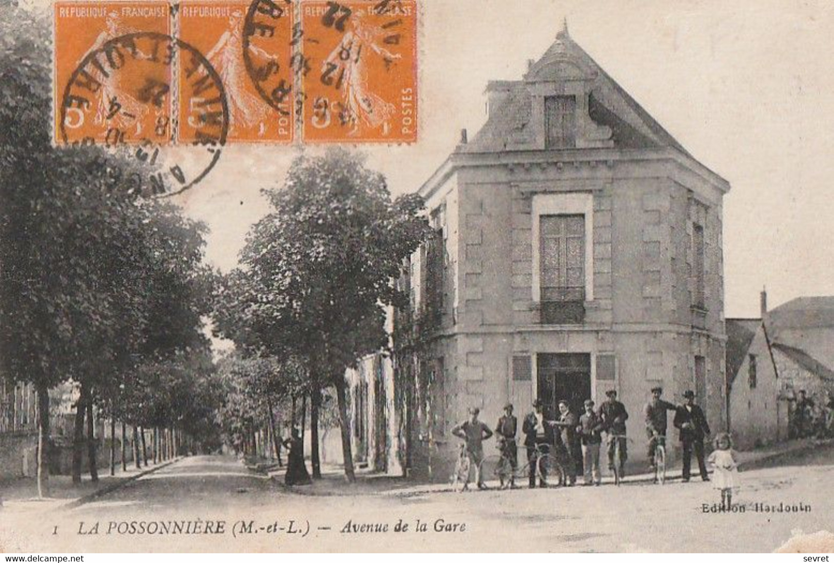 LA POSSONNIERE. - Avenue De La Gare - Other & Unclassified