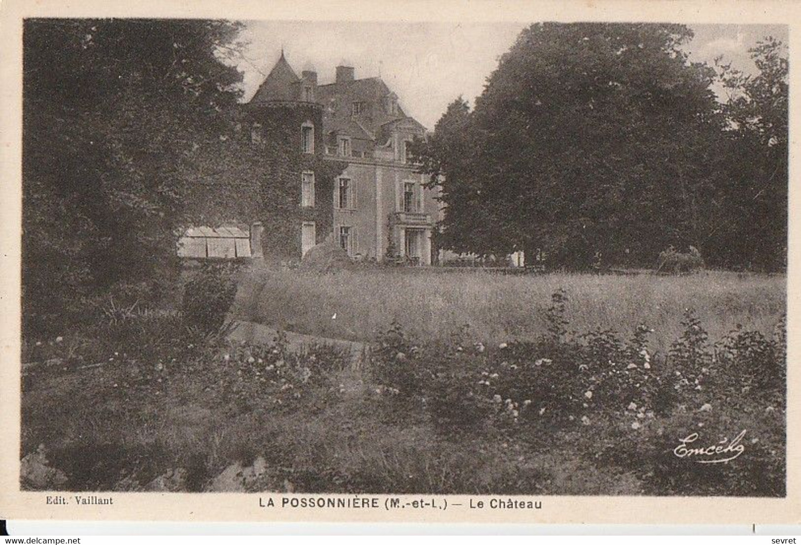 LA POSSONNIERE. - Le Château - Andere & Zonder Classificatie