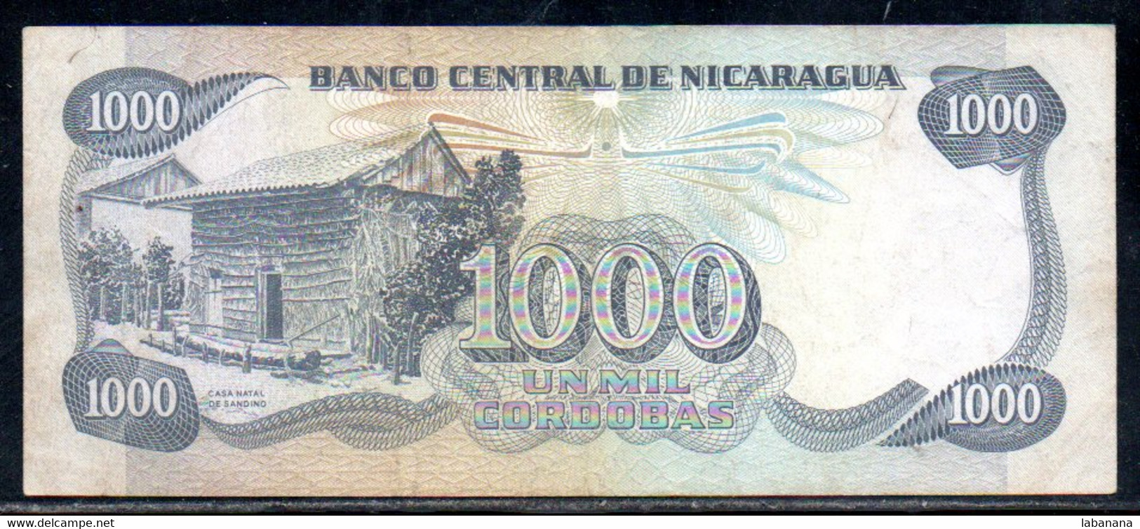 659-Nicaragua 1000 Cordobas 1985 G092 - Nicaragua