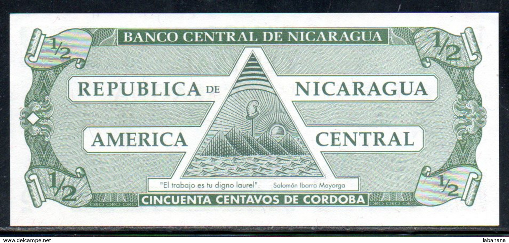 659-Nicaragua 1/2 Cordoba 1991 A625 Neuf/unc - Nicaragua