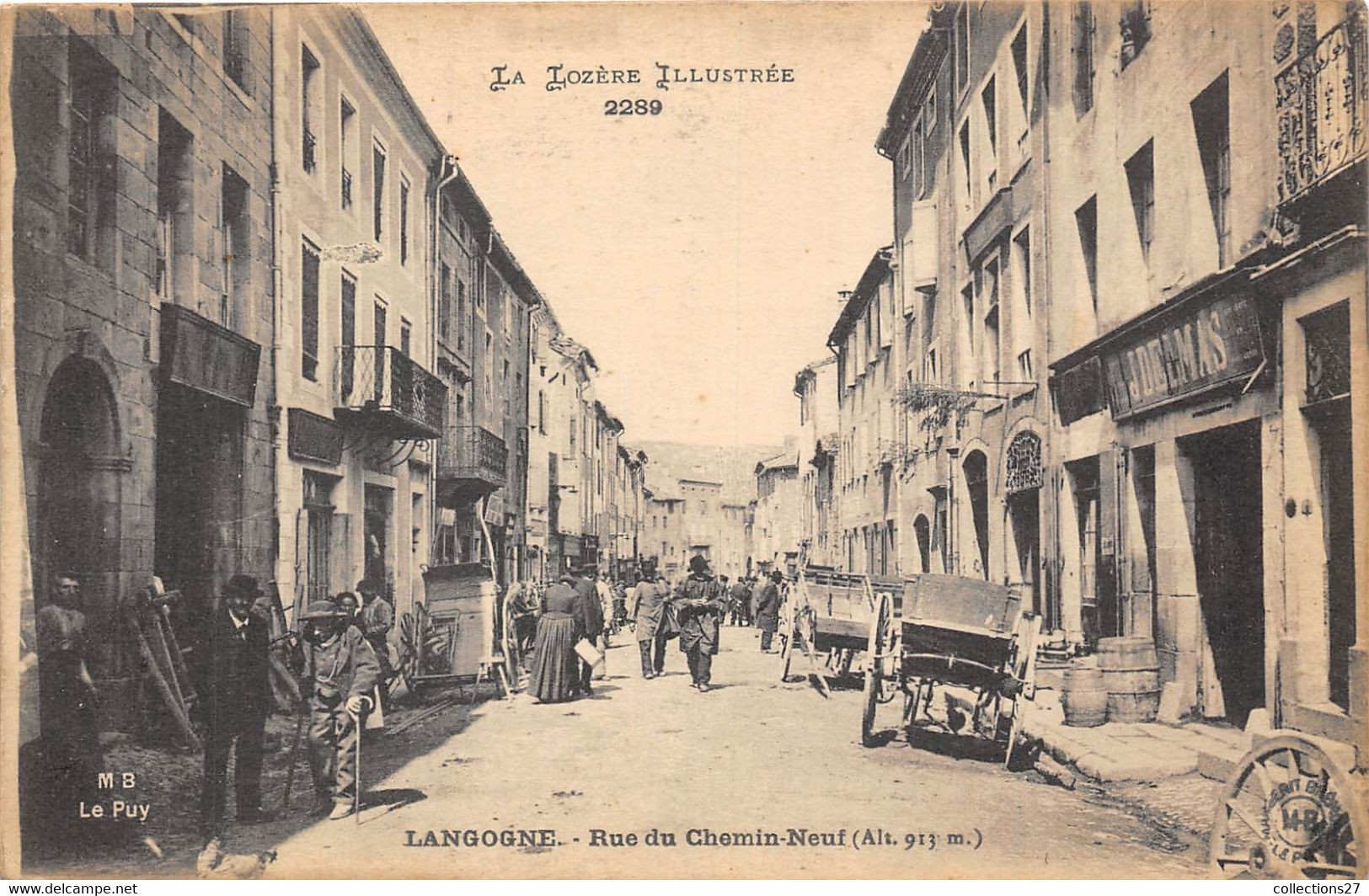 48-LANGOGNE-RUE DU CHEMIN NEUF - Langogne