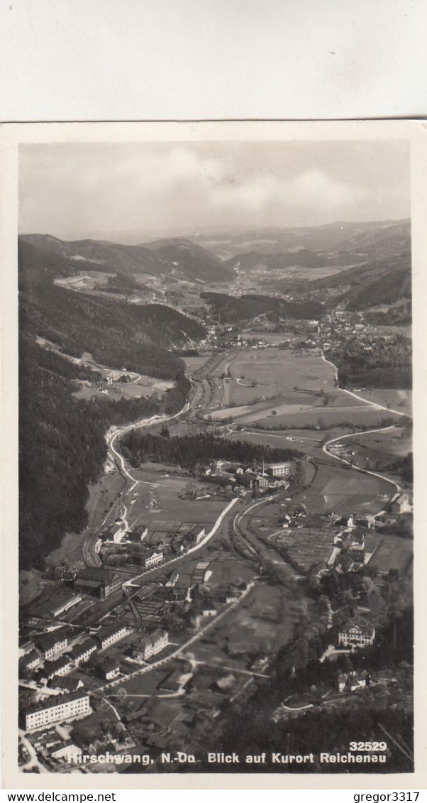 B5777) HIRSCHWANG - Niederdonau - Blick Auf Kurort REICHENAU - Tolle Häuser Details LUFTBILD 1941 - Raxgebiet