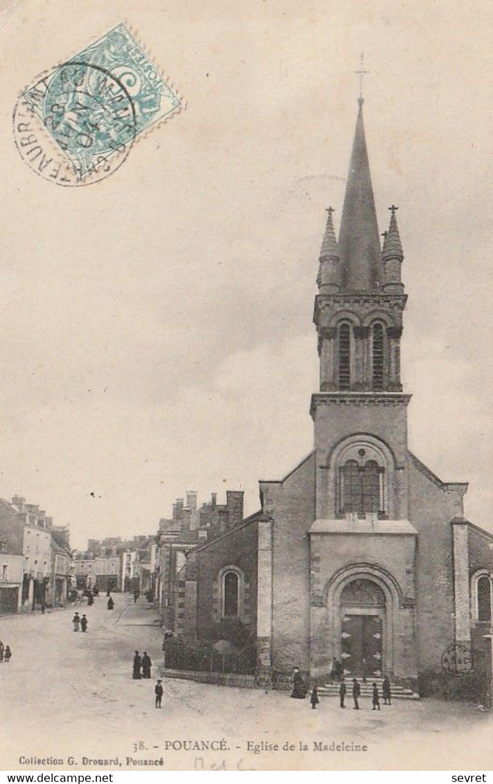 POUANCE. - Eglise De La Madeleine - Sonstige & Ohne Zuordnung