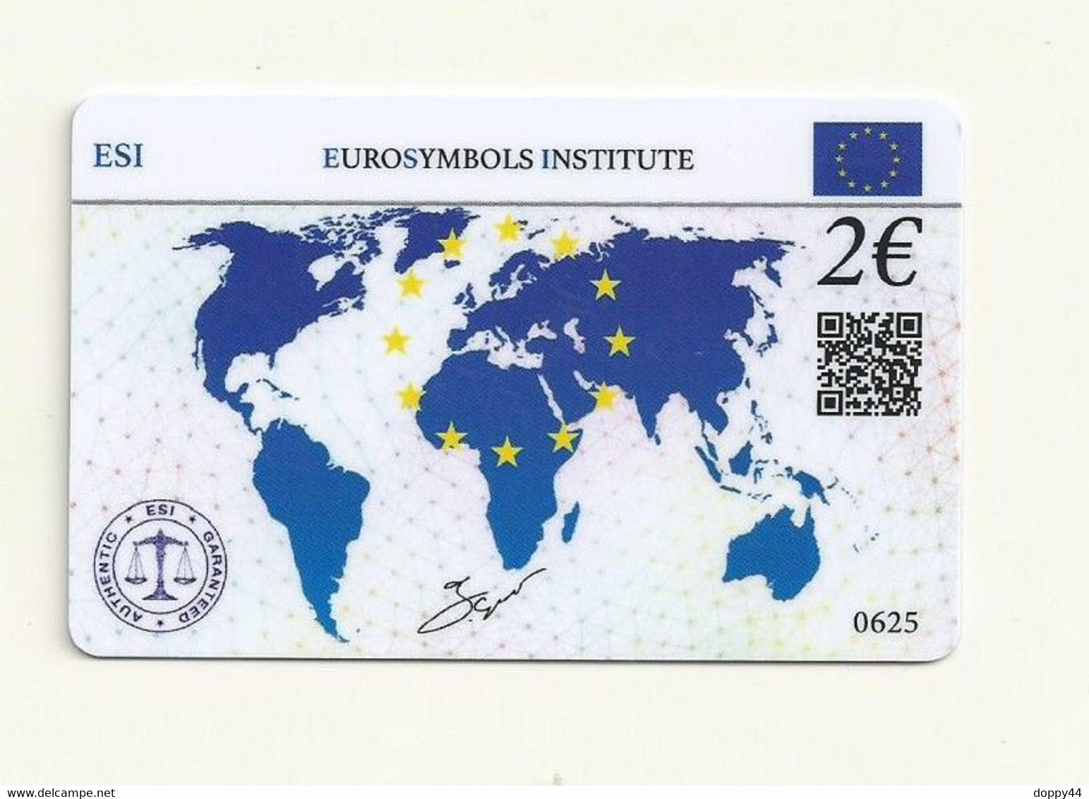 CARTE DE COLLECTION SANS PIECE LITUANIE EUROSYMBOLS INSTITUTE ESI ID CARD MILLESIME 2021. - Lithuania