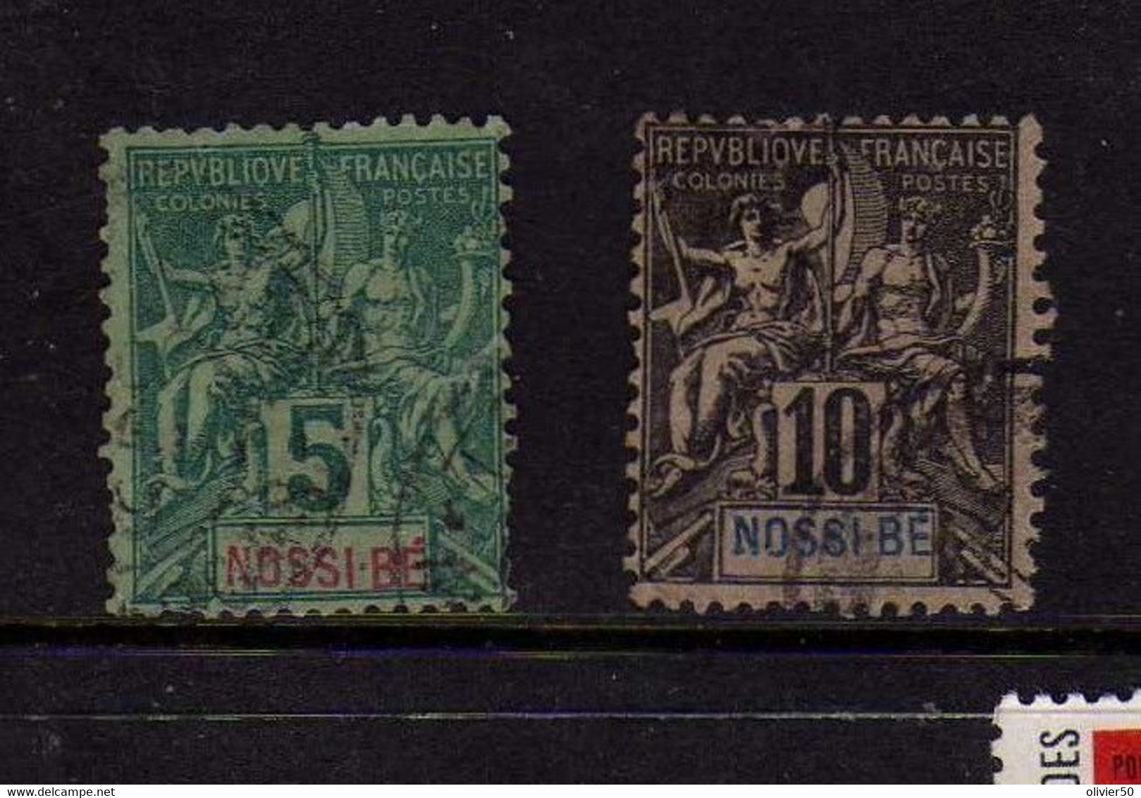 Nossi-Be - Type Groupe - Obliteres - Used Stamps