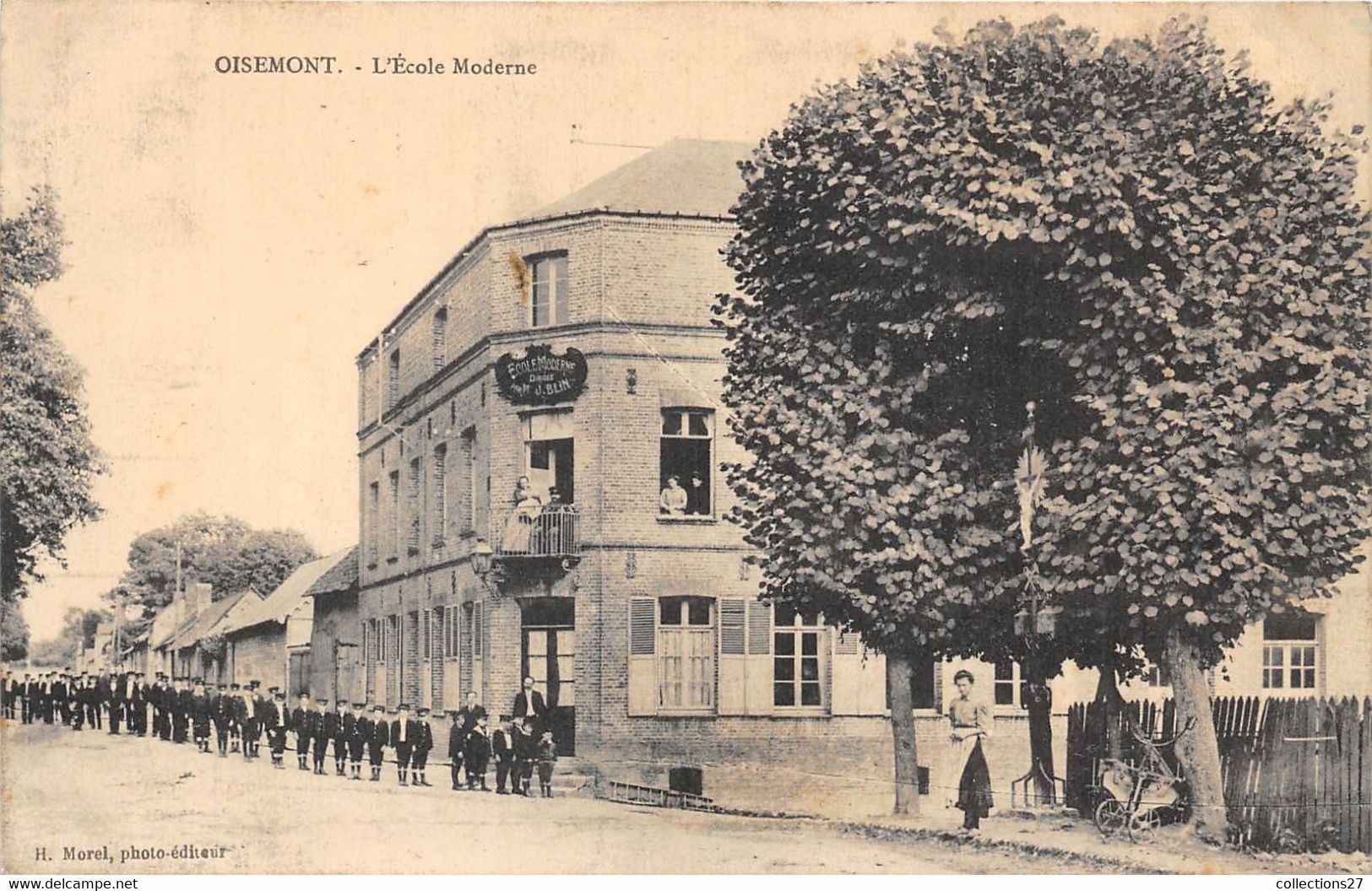 80-OISEMONT- L'ECOLE MODERNE - Oisemont