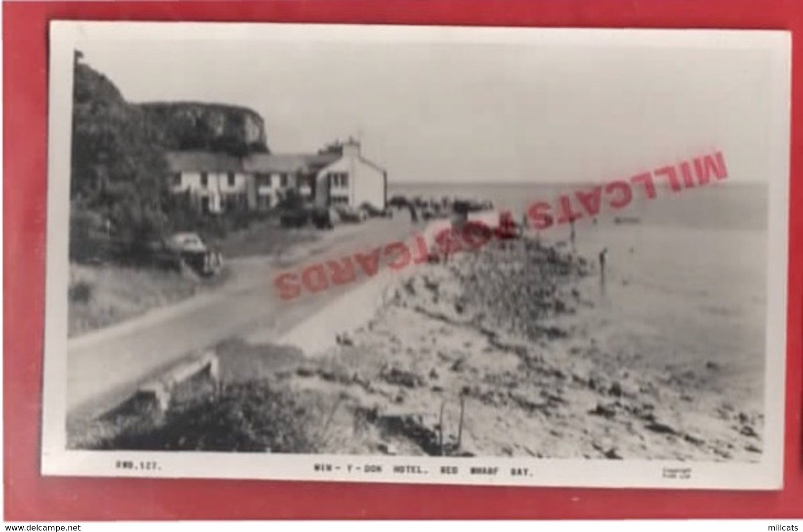 WALES ANGLESEY RED WHARF BAY  HOTEL  RP Pu 1960 - Anglesey