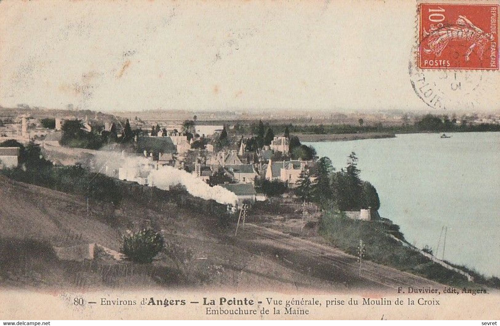 LA POINTE. - Vue Générale Prise Du Moulin De La Croix - Embouchure De La Maine - Other & Unclassified