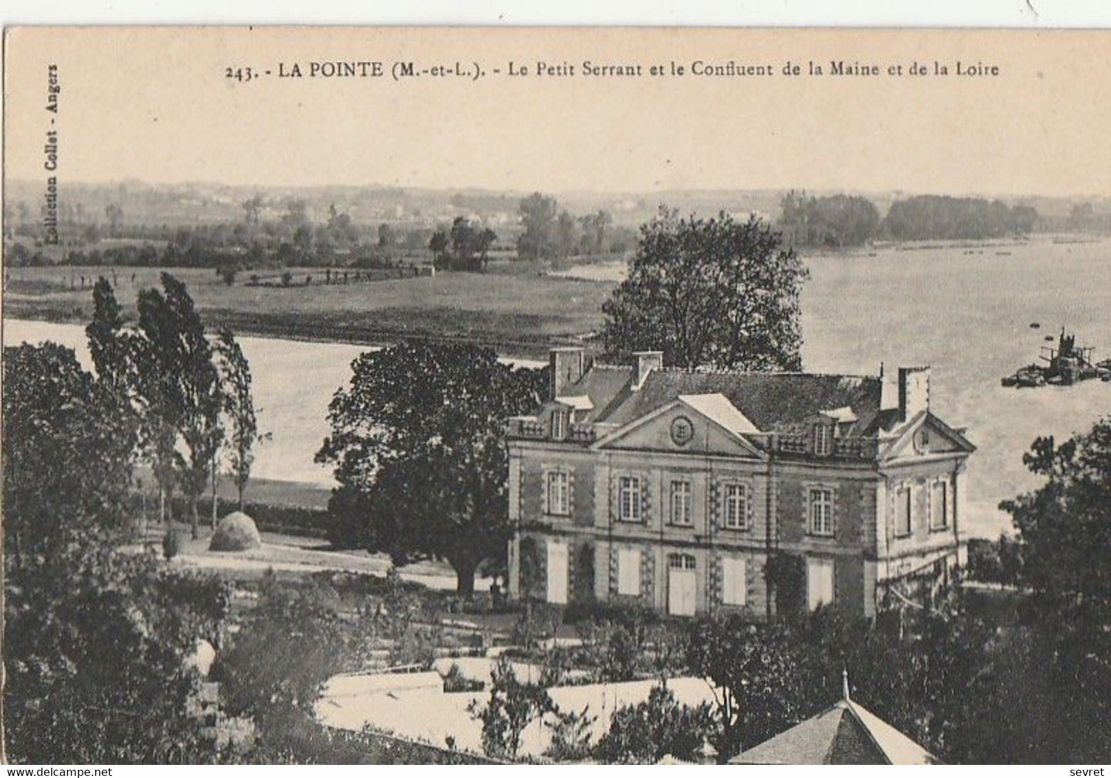 LA POINTE. -  Le Petit Serrant Et Le Confluent De La Maine Et De La Loire - Sonstige & Ohne Zuordnung