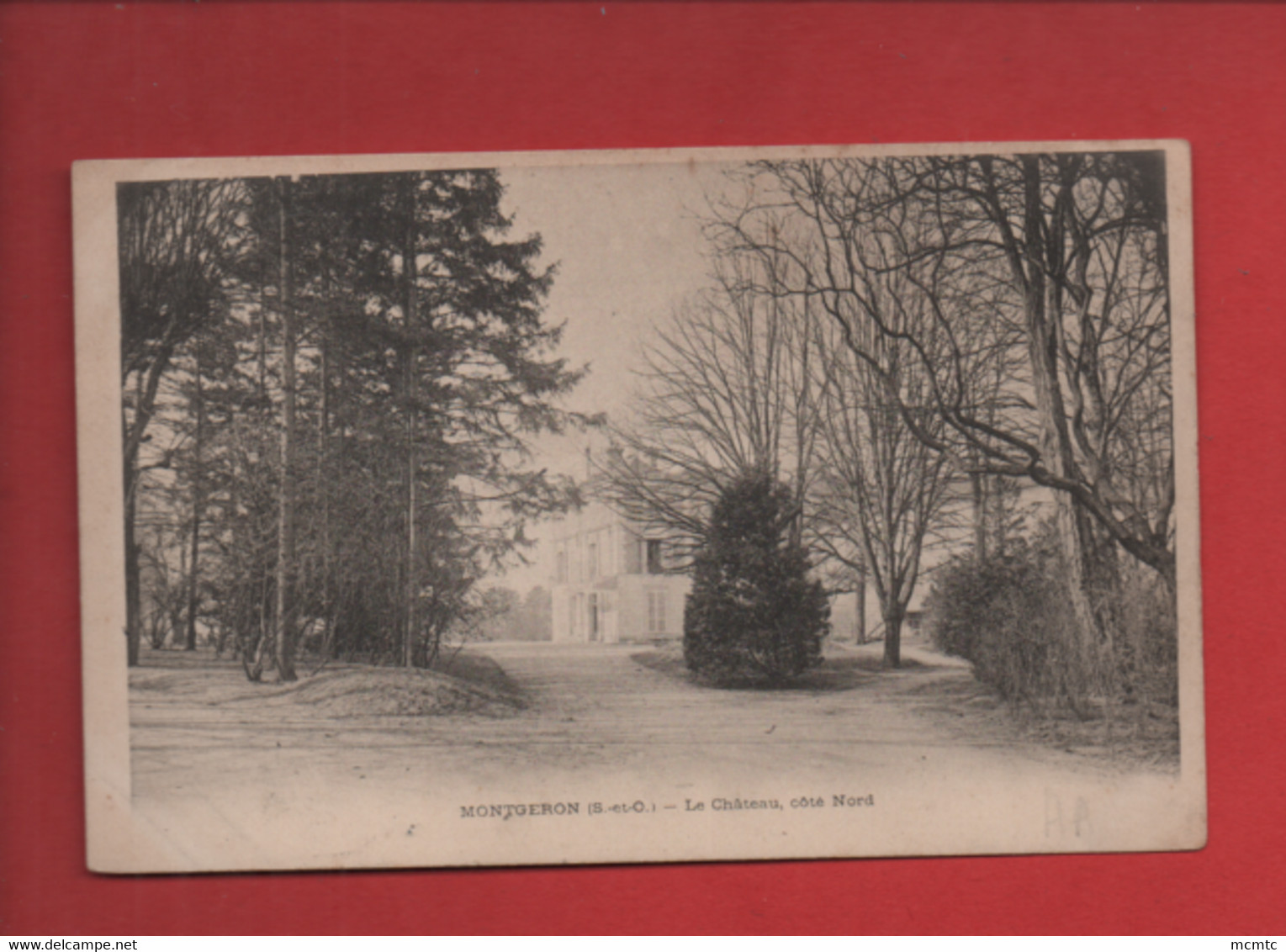 CPA -  Montgeron -(S.-et-O.) - Le Château Côté Nord - Montgeron