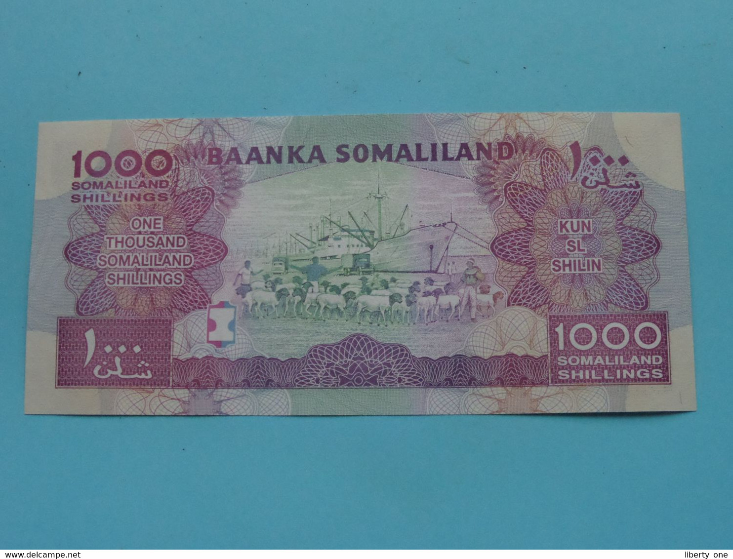 1000 Somaliland Shillings - KUN SL SHILIN Hargeysa 2014 ( FF311314 ) Baanka SOMALILAND ( For Grade See SCANS ) UNC ! - Somalia