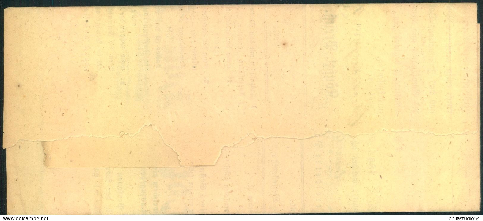 1856, Post Insinuations-Dokument Von ECKATZSBERGA - Brieven En Documenten