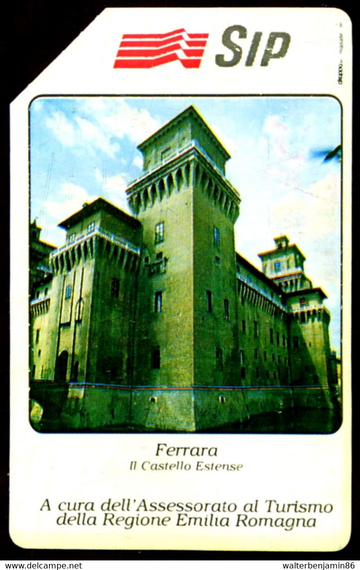 G P 111 C&C 2038 SCHEDA USATA TURISTICA EMILIA ROMAGNA FERRARA 10 PIK DISCRETA QUALITA' - Pubbliche Precursori