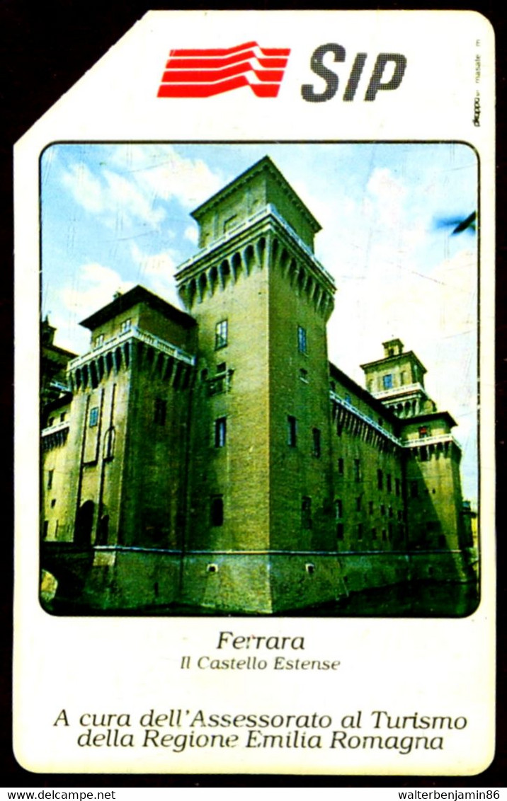 G P 111 C&C 2038 SCHEDA USATA TURISTICA EMILIA ROMAGNA FERRARA 10 PIK 2^A QUALITA' - Public Precursors