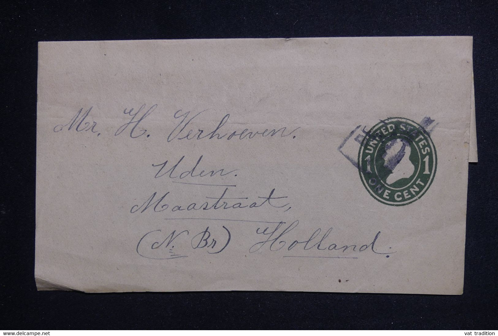 ETATS UNIS - Entier Postal Pour Les Pays Bas En 1910 - L 128661 - 1901-20