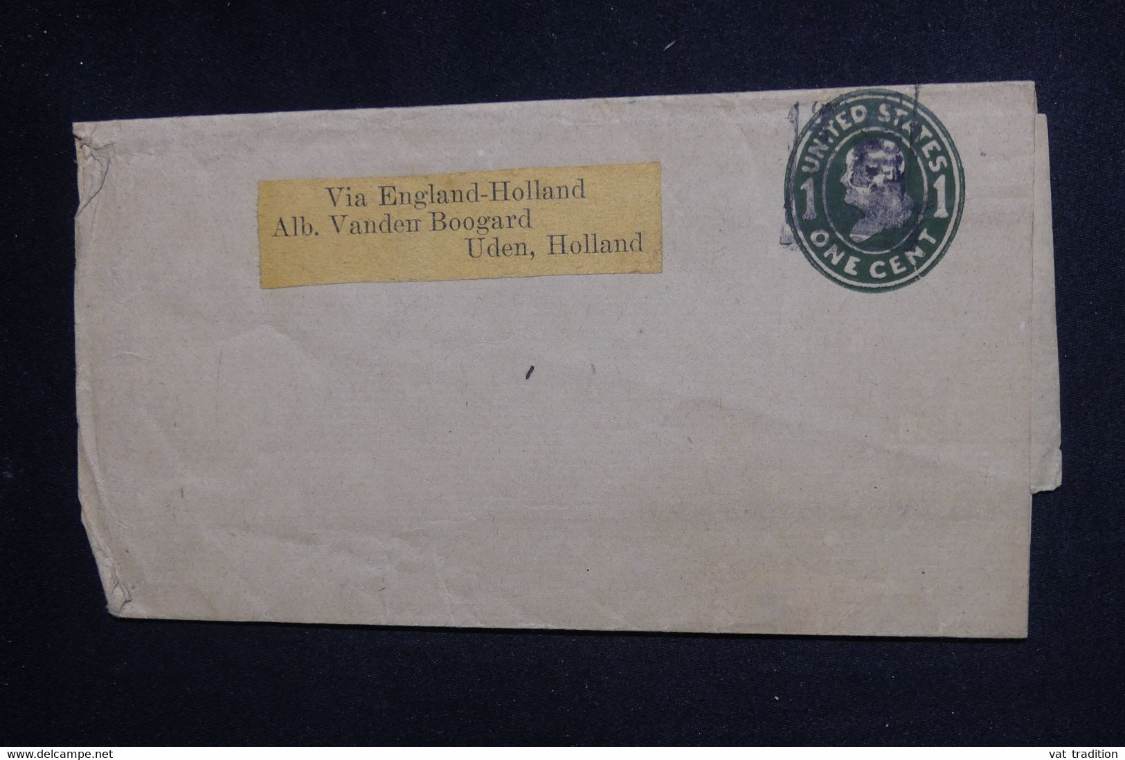 ETATS UNIS - Entier Postal Pour Les Pays Bas En 1913 - L 128664 - 1901-20