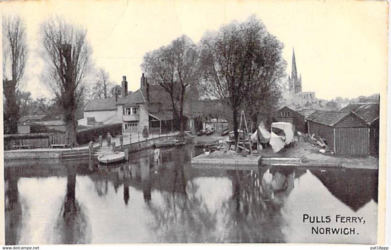 UK Royaume Uni England ( Norfolk ) NORWICH : Pulls Ferry - CPSM Phoro Format CPA - Angleterre - Norwich