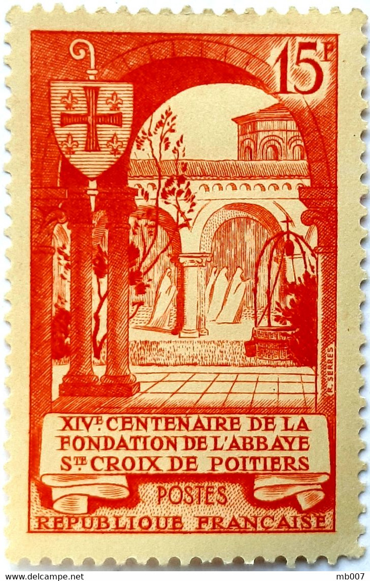 France - Abbaye Sainte-Croix De Poitiers - Otros & Sin Clasificación